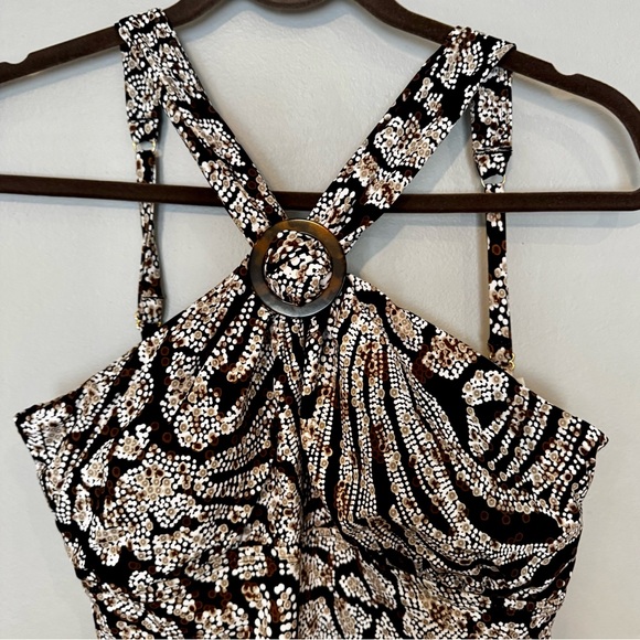 Tommy Bahama High Neck Spa Dress EUC - Picture 3 of 8